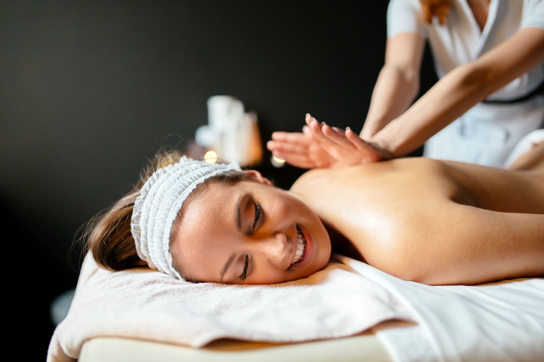 Hot stone massage at Z W Foot Spa